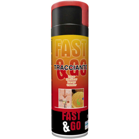 Fastgo Vernice Tracciante Giallo 500 Ml - 12 Pz