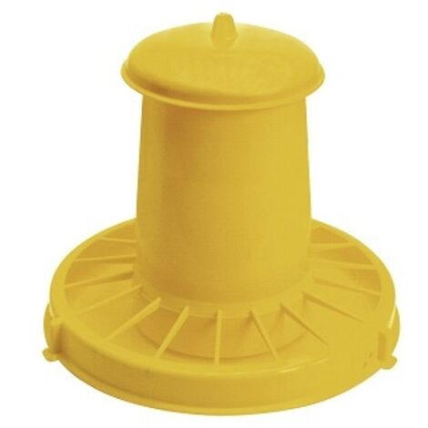 1PZ MANGIATOIA TRAMOGGIA PER POLLI CON ANTISPRECO Ï cm. 39x37 h lt. 10,5 (kg.