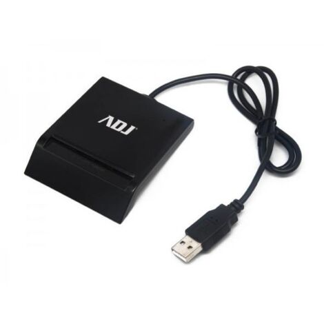 LETTORE SMART CARD SIM 1.5MT BK LETTURA 20MBS SCRITTURA 12MBS ADJ (1/2)