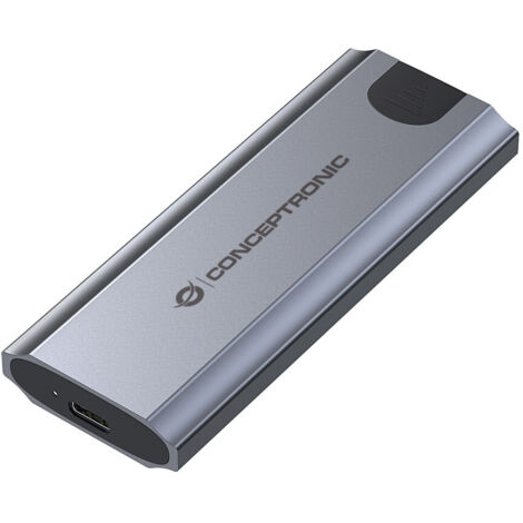 Conceptronic DANTE05G contenitore di unità di archiviazione Box esterno SSD Grigio M.2 (1/4)