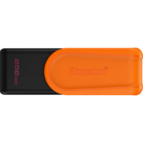 Kingston Technology DataTraveler 256GB Portable USB 3.2 Gen 1 Exodia S (Nero/Arancia) (1/4)