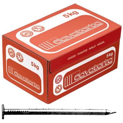 Chiodi Testa Piana 12X30 Cavatorta - 5 Kg (1/2)