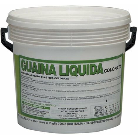 Guaina liquida resinosa colore bianco kg.20 - Salone