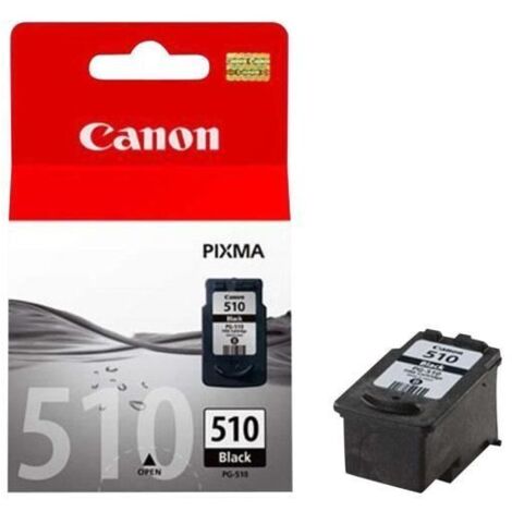 Cartuccia di Inchiostro Originale 29708001 Canon PG-510 BK Nero per Pixma iP2700 MP230 MP240 MP250 MP252