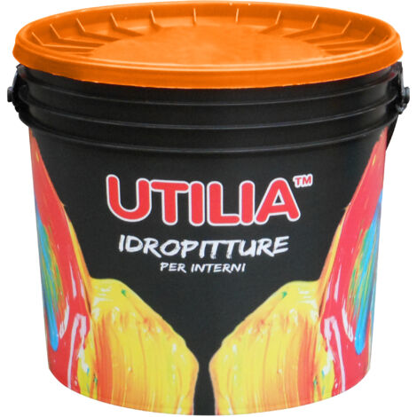 Idropittura Semilavabile al Biossido di Titanio per Interni - Bianco - 4 Litri