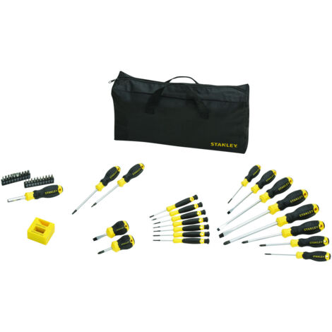 SET GIRAVITI STANLEY 42 PEZZI STHT0-62113 + BORSA IN TESSUTO (1/10)