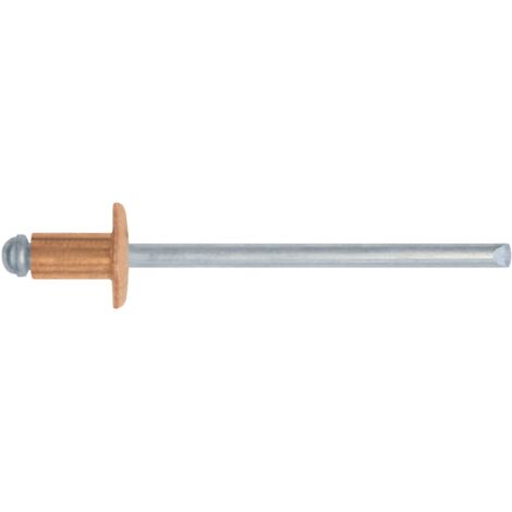 10 x CONF RIVETTI RAME 3,4X11 DA 100 PZ (1/2)