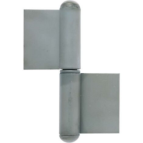 Cerniera Tipo Fiches Da Saldare 3 Ali Per Porte Mm200 Perno Sfilabile In Acciaio Naturale - Foto 5