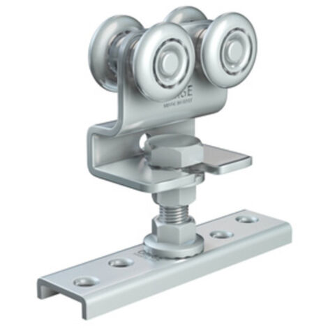 10 x OMGE   23 CARRELLO A 4 RUOTE D 24 MM PORT 45 KG