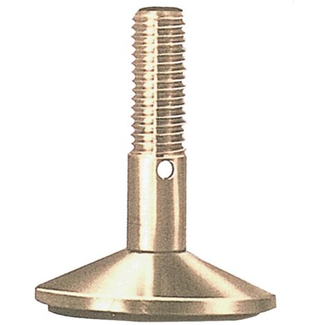 Piedino Regolabile Ottone Ma12 Per D 60 Mm - 10 Pz (1/2)
