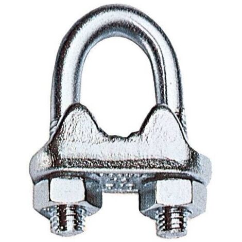 Morsetto Per Fune Acciaio D 5 Mm Export - 100 Pz