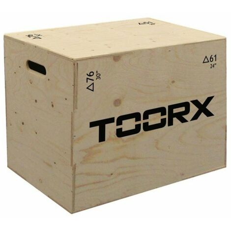 Plyo box 3 in 1 - piattaforma di allenamento pliometrico - 76x61x51 cm
