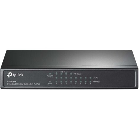 Ethernet Network Switch 8 porte 10 / 100 Mbps Tenda - La Tecnologia del