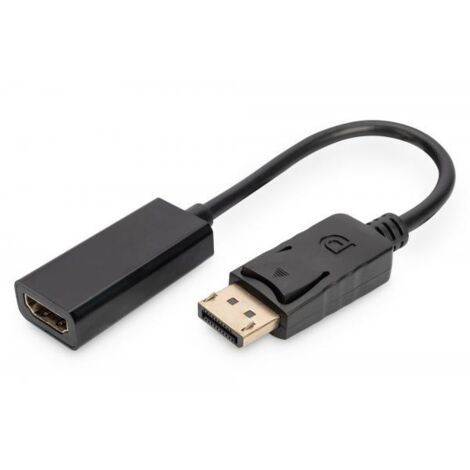 Cavo Adattatore Displayport DP Maschio - HDMI Femmina - 15 cm (1/4)