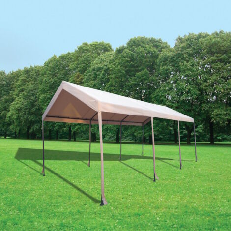 Gazebo In Acciaio Carport Magnum 300X600 Cm Yf-5001 (1/4)