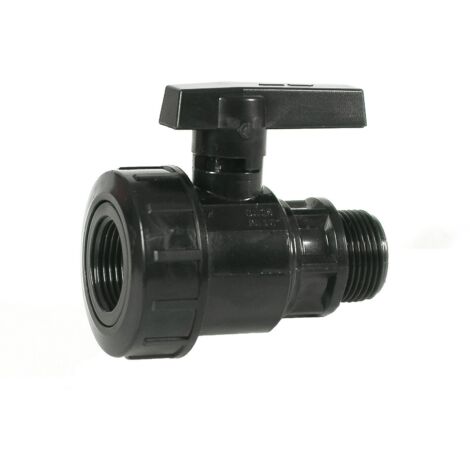 Raccordo Nylon Valvola A Sfera Mf 3/4 - 10 Pz (1/2)