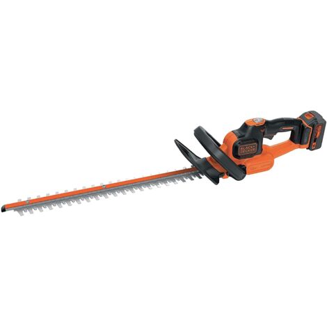 Tagliesiepi elettrico a batteria 18V 2.0 Ah Impugnatura ergonomica Lama 50 cm - GTC18504PC