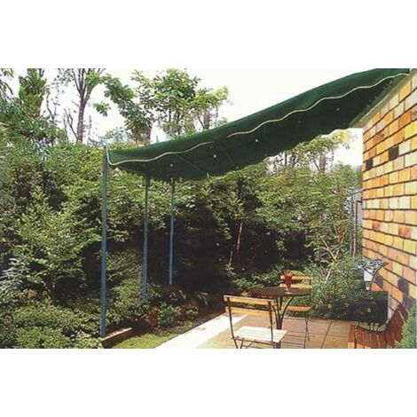 Ricambio top copertura per veranda a parete 300x400 colore verde - Salone (1/3)