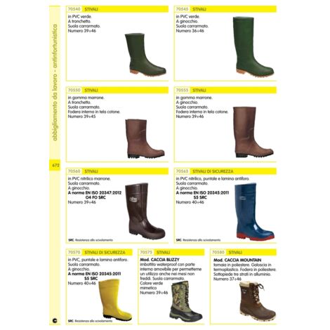 Trento Stivali Di Gomma Cosciali Verde - Taglia 43 Scarpe Uomo Stivali Di Gomma 8015955095430 - Foto 11