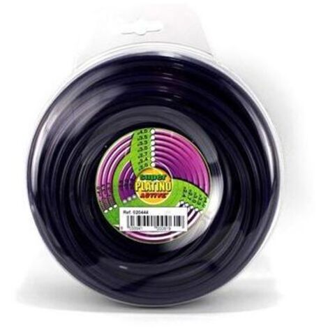 Filo Nylon Platino Seghettato Viola  Per Decespugliatori - ø mm.4 - blister mt.30