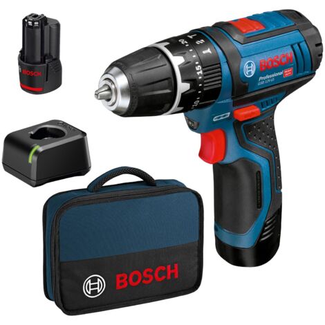 Trapano Bosch-b 2 batterie gsb 10,8-2li in valigia - Salone (1/2)