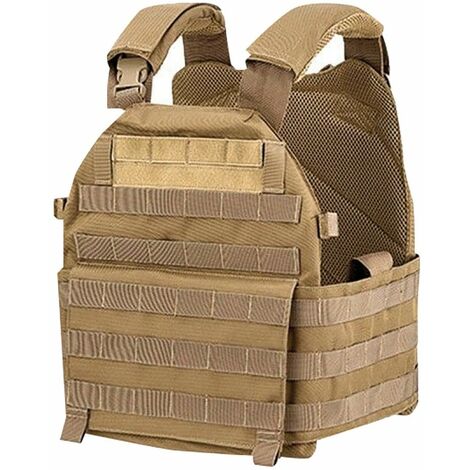 Gilet Tattico Zavorrato con Pesi Estraibili - 15 Kg (1/4)