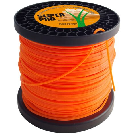 Filo Quadro in Nylon Professionale per decespugliatore Ø3,5 mm x 130 metri - KG2-LB4 (1/2)