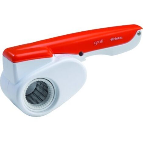 Ariete 440 Gratì - Grattugia elettrica senza filo - batteria ricaricabile - rullo in Acciaio Inox - Arancione (1/5)