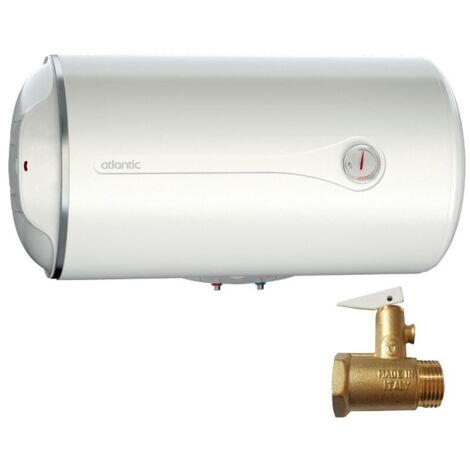 Scaldacqua Scaldino Scaldabagno Elettrico Orizzontale 1.500W 80 Litri - Ø43,5xh80 cm (1/5)
