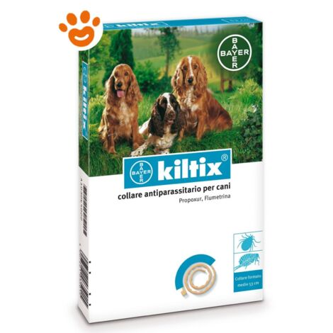 Elanco Kiltix Collare Antiparassitario Cane Medio 53 Cm  - Elanco Kiltix Collare Antiparassitario Cane Medio 53 Cm - 1 Collare