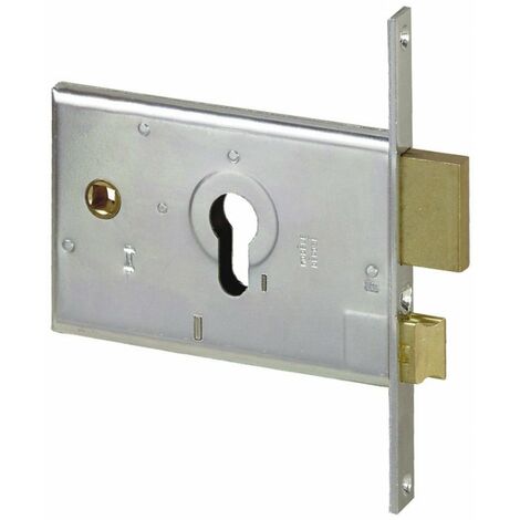 MG SERRATURA INFILARE CON CILINDRO OVALE ART.800 ENTRATA MM60 AMBIDEST