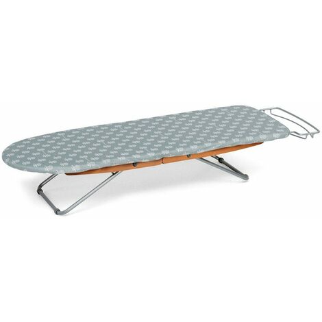Stirofast Asse da Stiro Portatile completo - 90x34 cm - colore Noce (1/10)