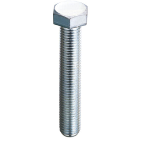 50PZ BULLONE IN ACCIAIO FILETTO INTERO TESTA ESAGONALE UNI-5739 MM 10X80 (1/3)