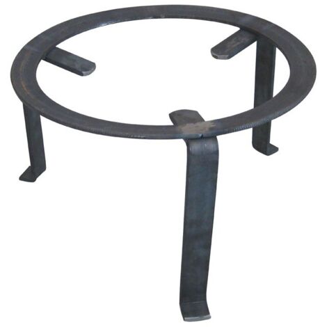 Treppiedi In Ferro Tondo Da 30cm - Per Piante, Supporto Giardino