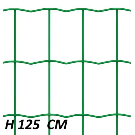 Confine RETE PER RECINZIONI ELET/PLAST maglia mm.50x75 H cm. 125 (1/2)