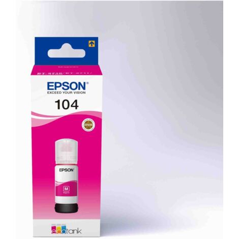 Cartuccia Originale Ecotank 104 (C13T00P340) Magenta (1/5)