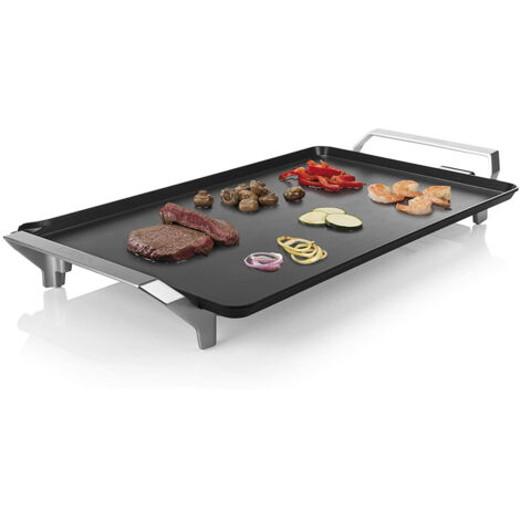 Princess 103120 Table Chef Premium XXL – Piastra elettrica grill teppanyaki extra grande 60 x 36 cm – Doppio elemento riscaldante