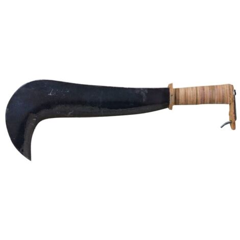 Roncola Rinaldi Con Manico Cuoio 104/3 45 Cm E Protezione
