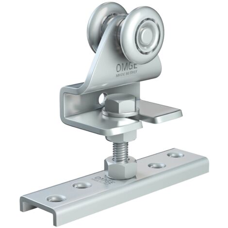 15 x OMGE 1222 CARRELLO A 2 RUOTE D 24 MM PORT 25 KG