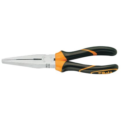 Pinza con Becchi Piatti Zigrinati Diritti - Lunghezza 160 mm (1/4)