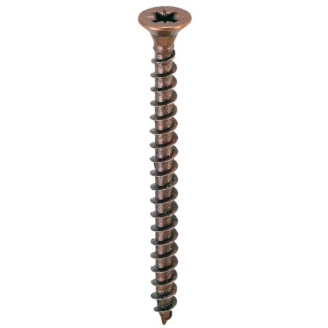 Viti per Legno T.S.P. - Acciaio Bronzato - 6X160 Mm (1/2)