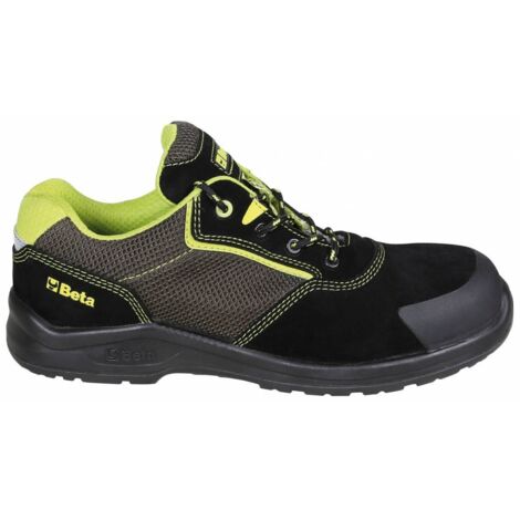 Scarpe Antinfortunistiche Reis BRYES - Nero/Giallo Taglia 45 Sicurezza Lavoro