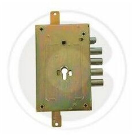 Serratura triplice antifurto a cilindro europeo per porte blindate cr art.2655/28 pe - Salone (1/2)