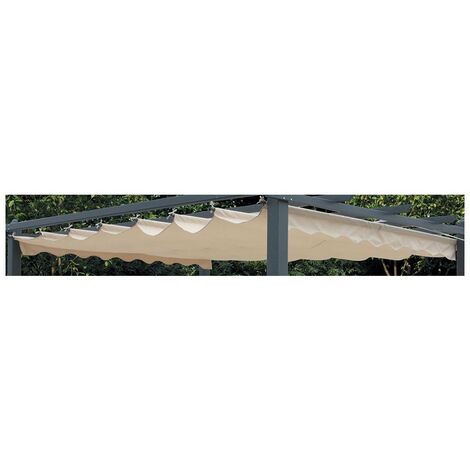 Ricambio telo top di copertura per pergola retrattile mt.3x4 anno 2017 - Salone (1/6)