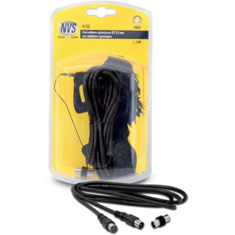 Cavo Di Antenna Spina/Presa Iec 9,5 Mm - 3Mt (9/30)