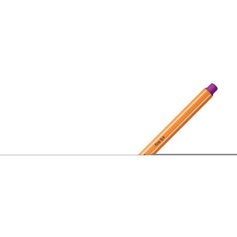 Stabilo Point 88 Fineliner Colore Lilla, Punta Metallo 0.4 Mm, Confezione Da 1 Penna
