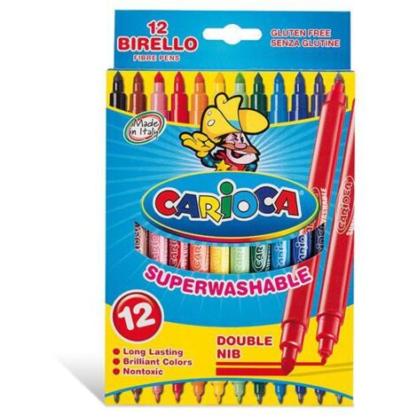 Set di 12 Pennarelli con Punta Pennello - Brush Markers LEGAMI – Cartoonia