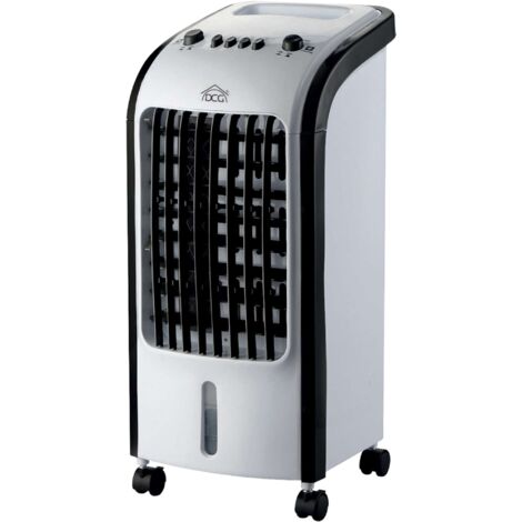 Raffrescatore D'Aria Portatile Evaporativo Senza Tubo 65 Watt Oscillante Capacità 4 Lt - Veri25