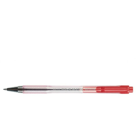 Pilot B2P Penna A Sfera Rossa – Confezione 10 Pezzi – Tratto 0.7 Mm – Realizzata Con Bottiglie Riciclate