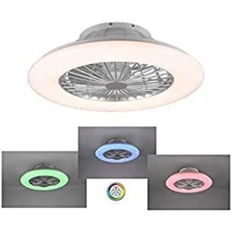 Lampadario Con Ventilatore Da Soffitto, Ventilatore A Soffitto Con Luce - Foto 10